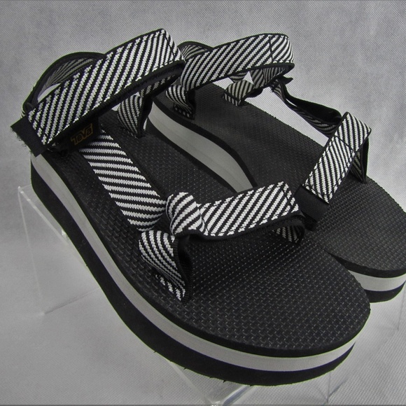 teva candy stripe black